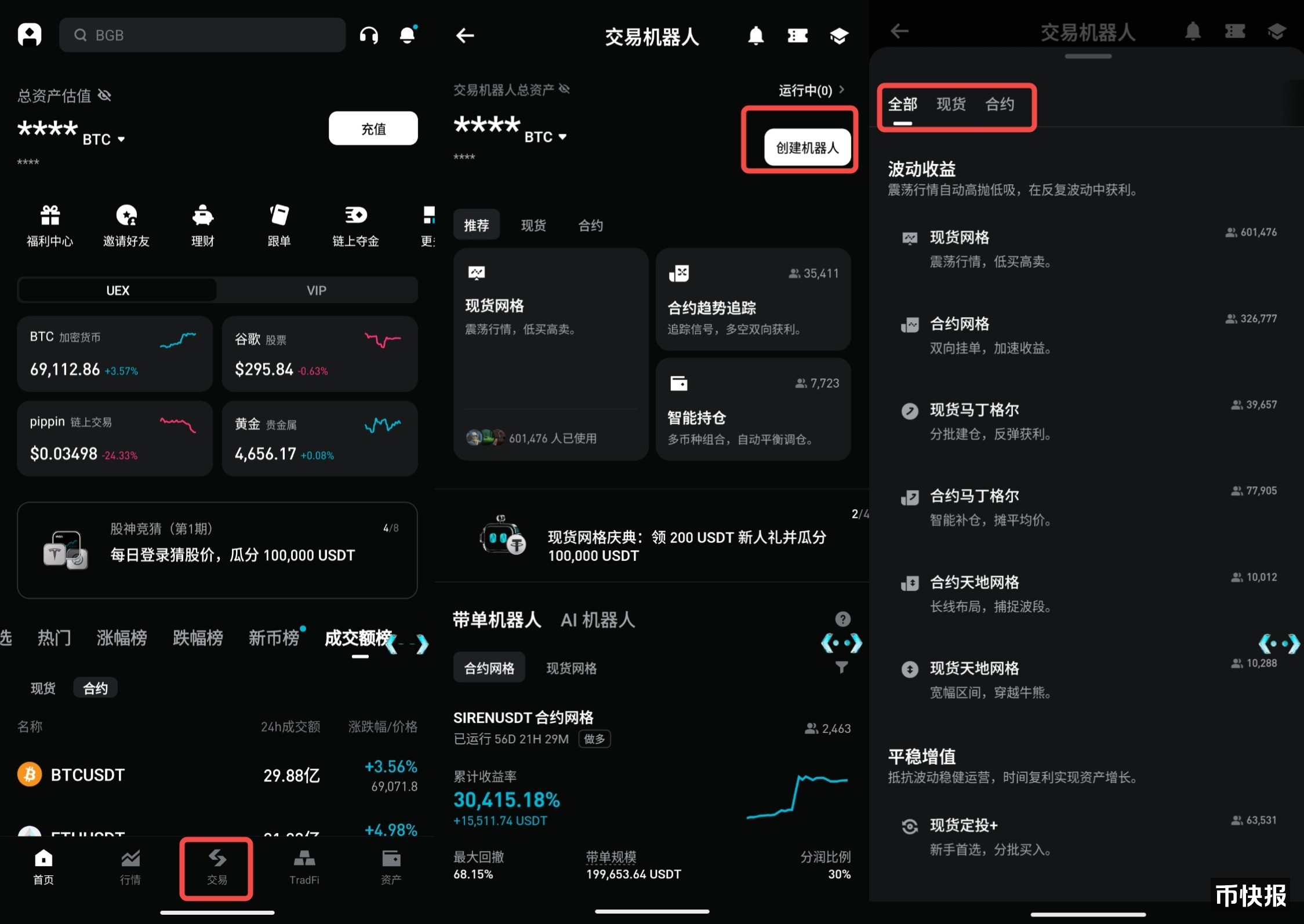 Bitget 合约网格（App 端指南）｜Bitget Support Center