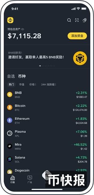 币安：全球最值得信赖的加密货币买卖和投资平台